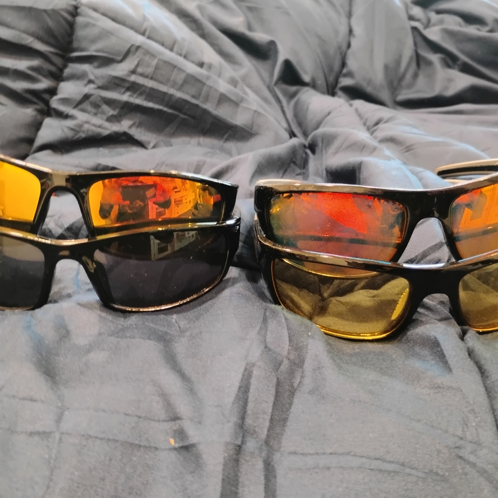 Three Individual Polarized Lense Sunglasses